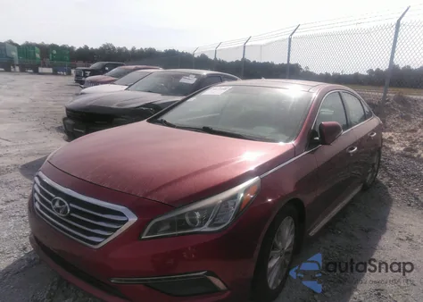 2015 Hyundai Sonata Limited z USA, uszkodzony, nr VIN 5NPE34AF0FH196041